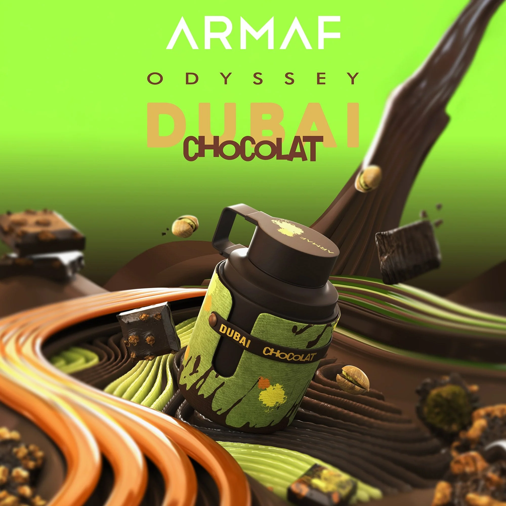 Armaf Odyssey Dubai Chocolate Eau De Parfum 100ml Spray - Image 4