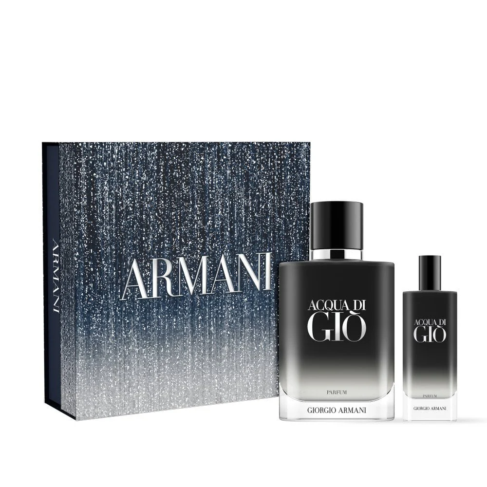 Giorgio Armani Acqua Di Gio Parfum 100ml & Travel Spray 15ml Gift Set