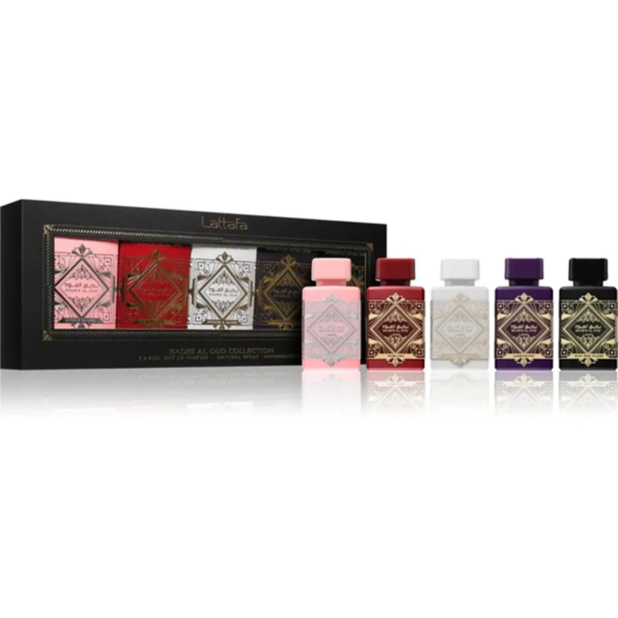 Lattafa Bade'e Al Oud Collection Eau De Parfum 25ml x 4 Gift Set