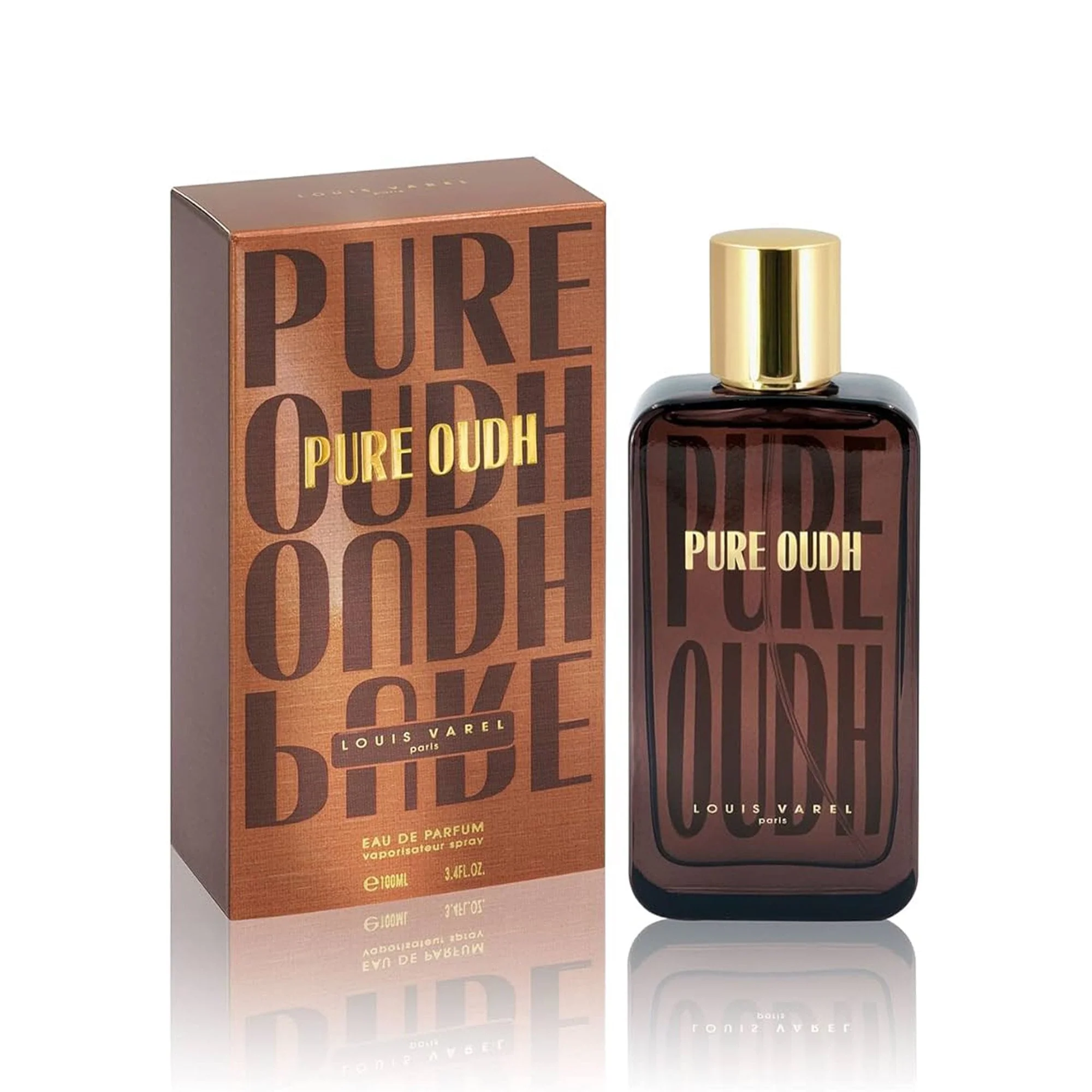 Louis Varel Pure Oudh Eau De Parfum 100ml Spray
