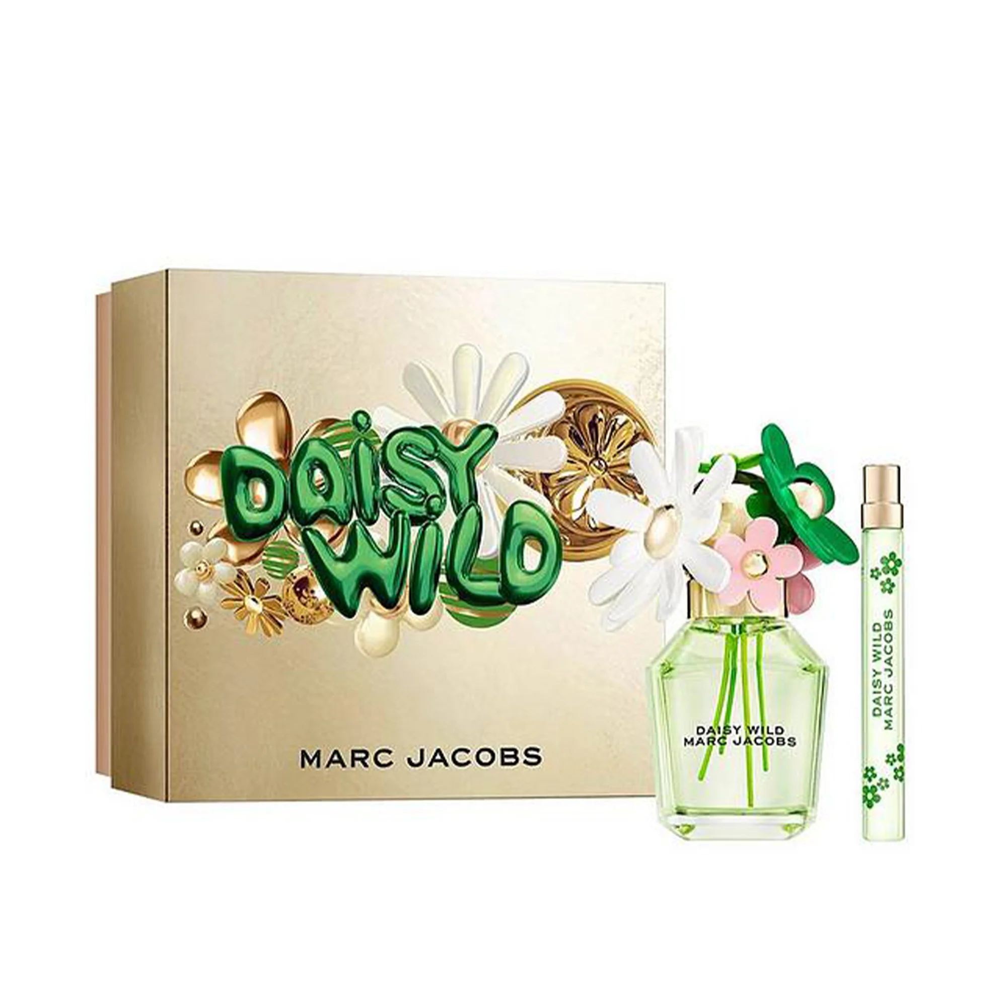 Marc Jacobs Daisy Wild Eau De Parfum 50ml & Travel Spray 10ml Gift Set