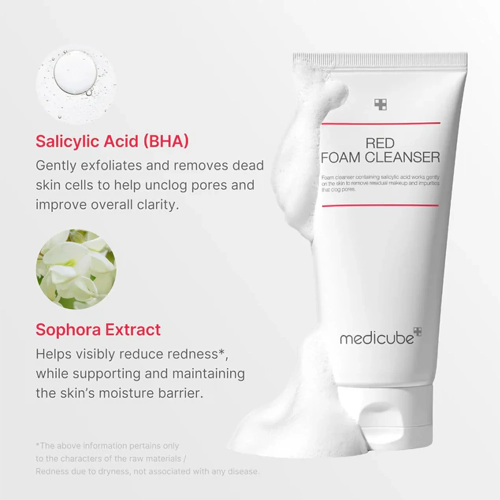 Medicube Red Foam Cleanser 120ml Tube - Image 4