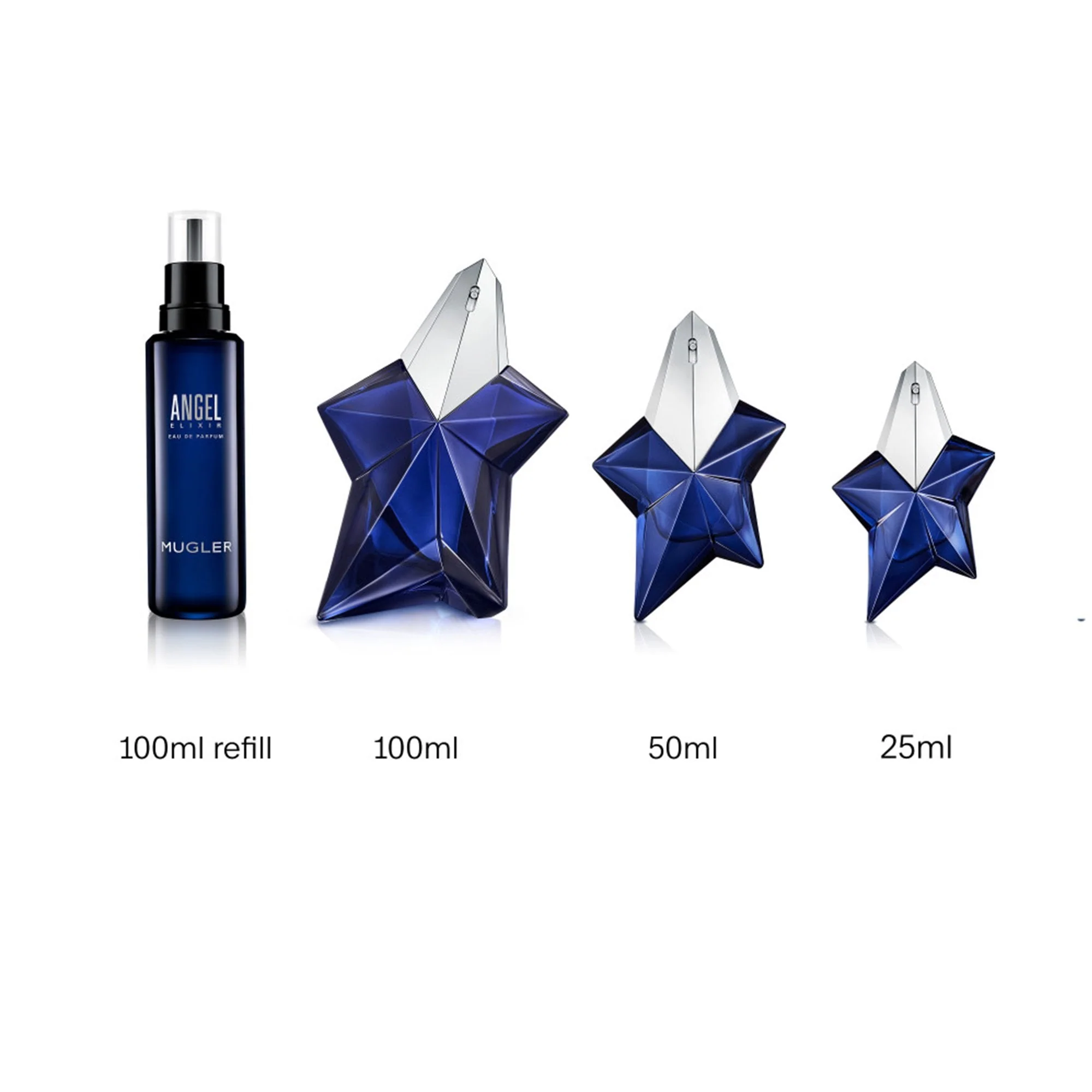 Mugler Angel Elixir Eau De Parfum 100ml Refillable Spray - Image 7